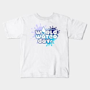 World Water Day Kids T-Shirt